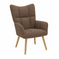 Relaxsessel – aus Stoff, Braun