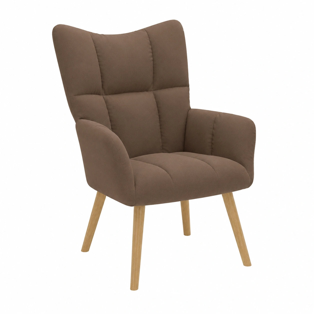 Relaxsessel – aus Stoff, Braun
