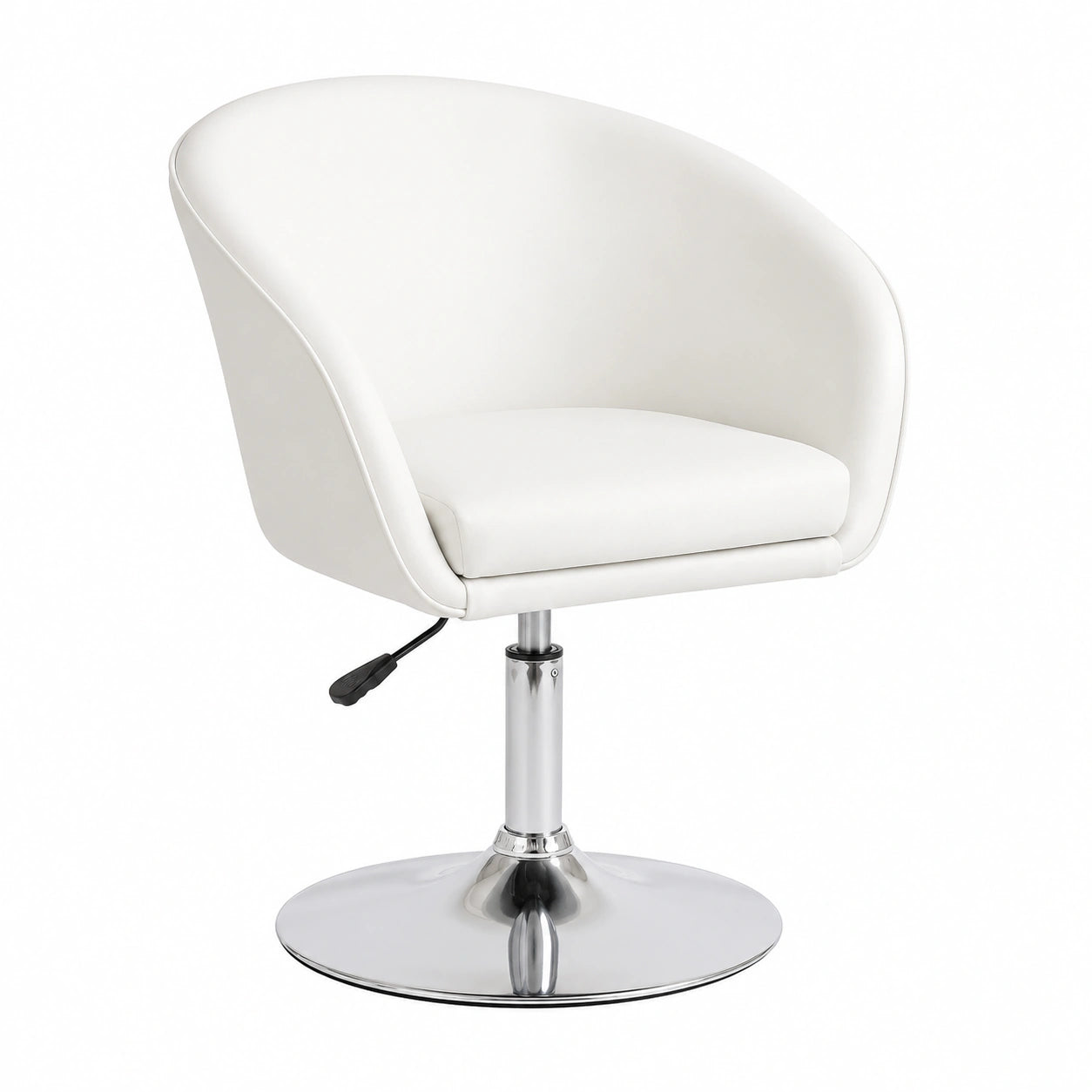 Relaxsessel – moderner Stil, drehbar, mit LED-Beleuchtung, aus Kunstleder und Leder