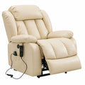 Relaxsessel – mit Schlaffunktion, elektrisch, Beige