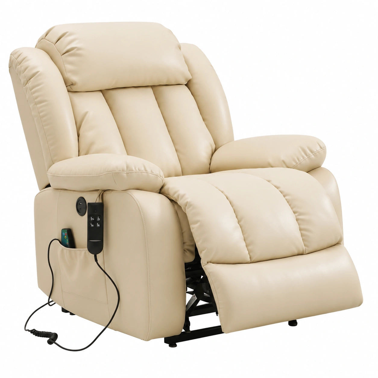 Relaxsessel – mit Schlaffunktion, elektrisch, Beige