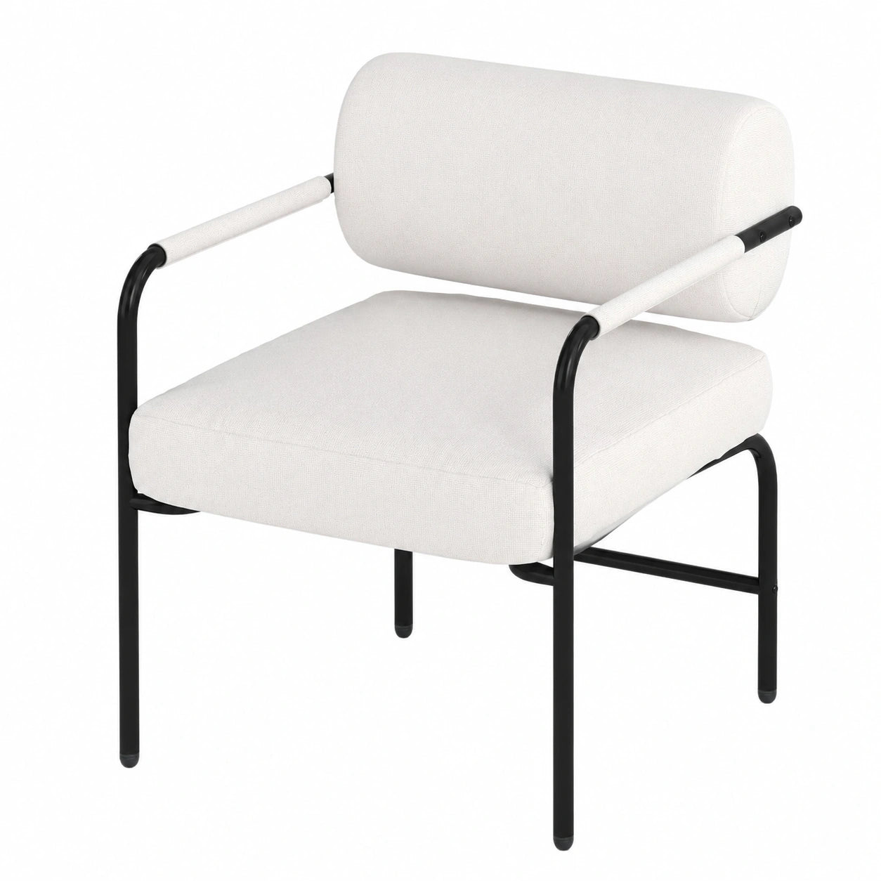 Loungesessel – moderner Stil, gepolstert, mit Armlehnen, für Wohnzimmer und Schlafzimmer