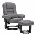 Relaxsessel – drehbar, Grau, für Wohnzimmer