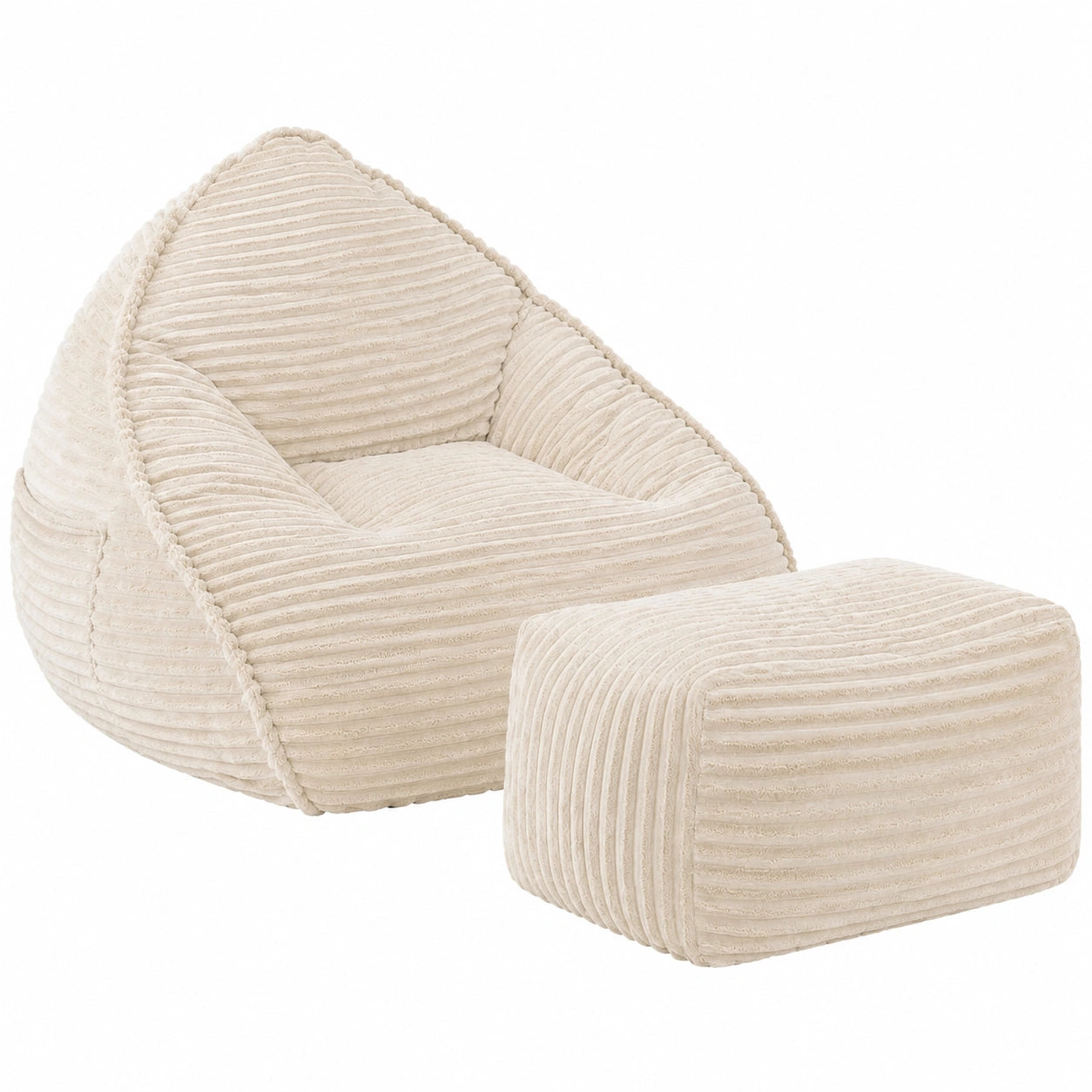 Sessel – Beige, für Wohnzimmer