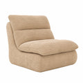 Sessel – 77 cm, gepolstert, Beige, für Wohnzimmer und Schlafzimmer